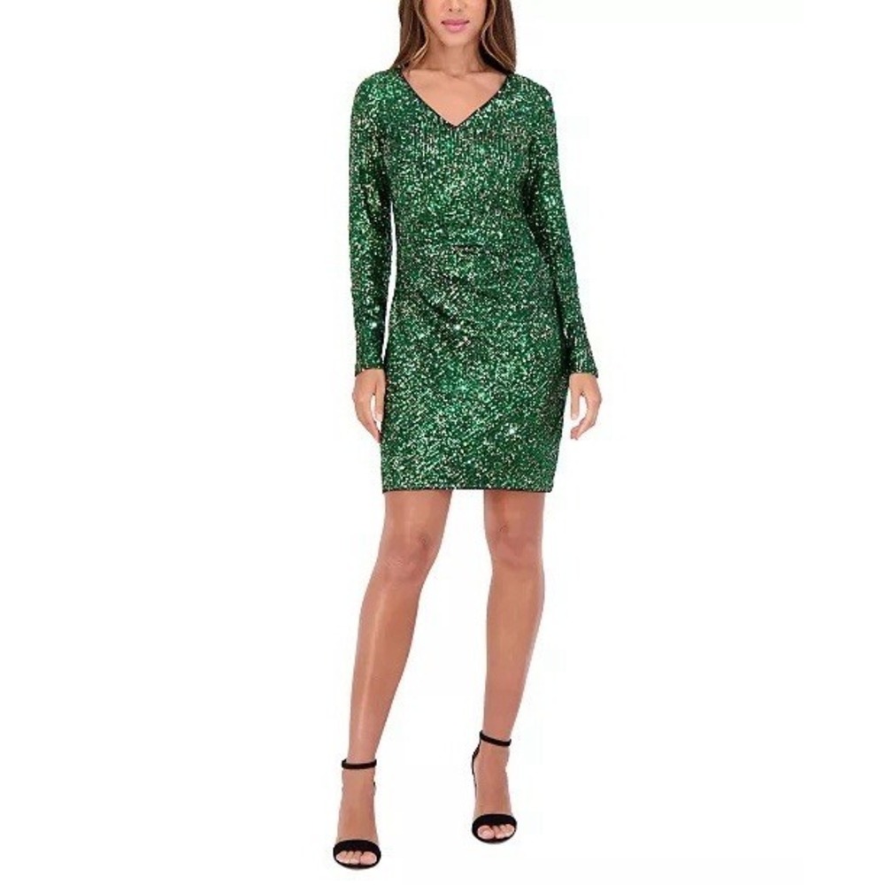 Siena Women's Sequined Mini Dress. Sz 10. NWT. $138.